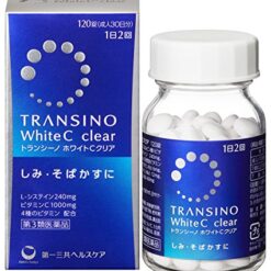 Viên uống hỗ trợ làm sáng da Transino White C Clear 120 viên nội địa Nhật Bản