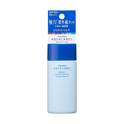sua duong chong nang shiseido aqualabel perfect protect milk uv spf50 pa