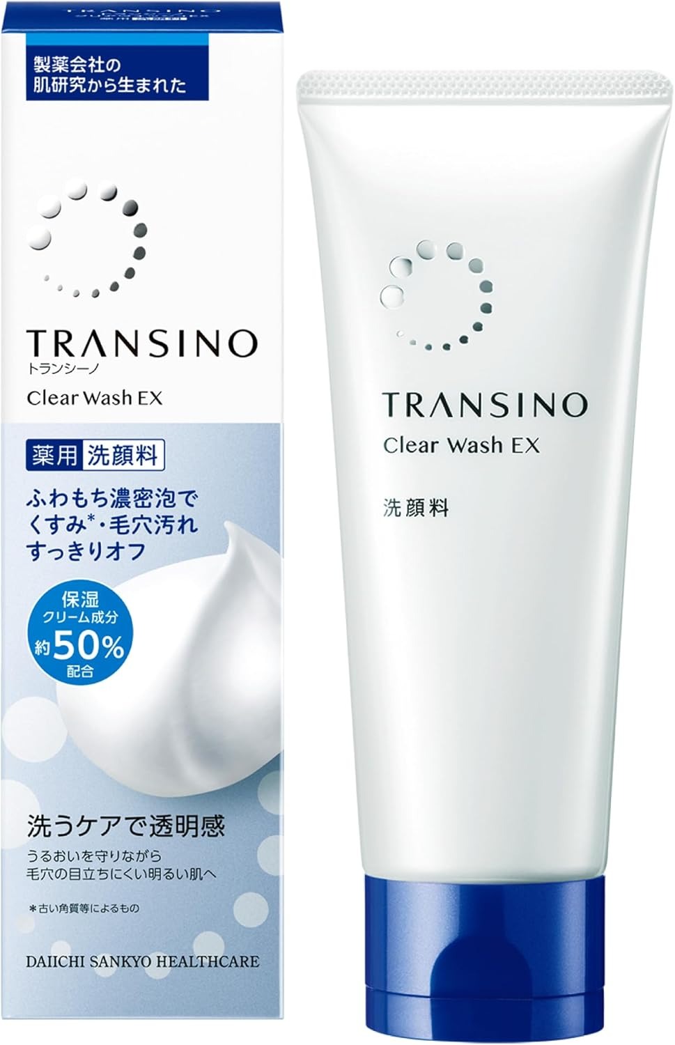 Sữa rửa mặt Transino Clear Wash EX 100g
