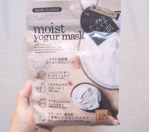 mat na sua chua moist yogur mask japan