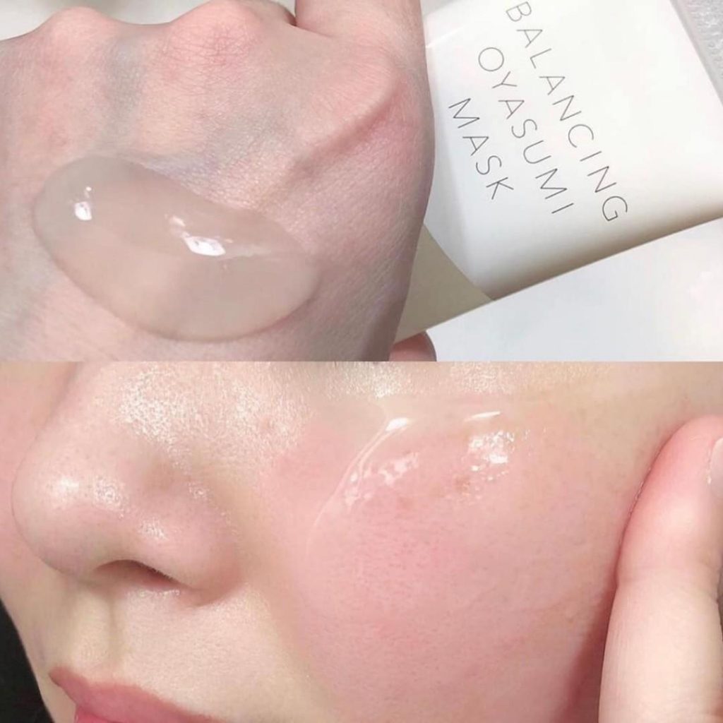 shiseido elixir oyasumi balancing mask nhat ban