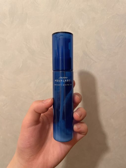 review serum trang da shiseido aqualabel bright white ex nhat ban