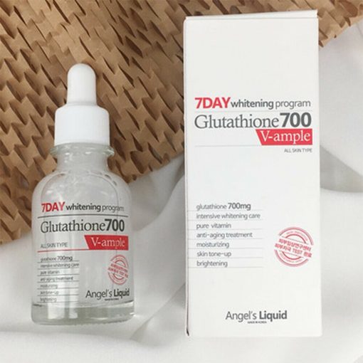 7 day angels liquid glutathione 700 v ampoule