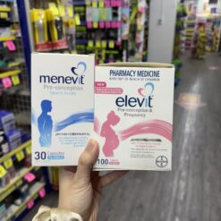 Vitamin bầu Elevit Hồng 100 viên Bayer cho giai đoạn chuẩn bị mang thai