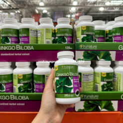 Viên uống bổ não Ginkgo Biloba Trunature with Vinpocetine của Mỹ