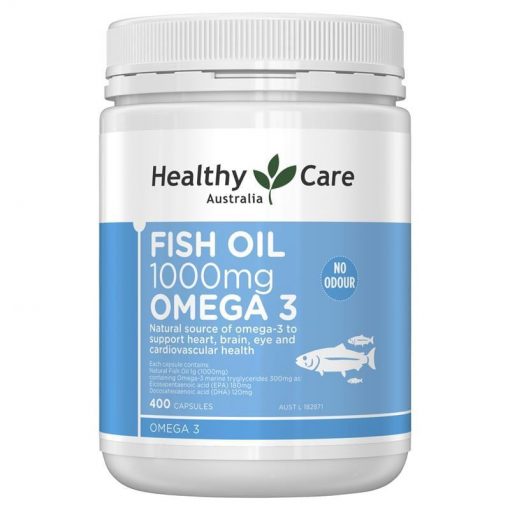 vien uong dau ca healthy care fish oil 1000mg omega 3