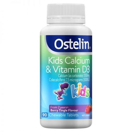 Canxi vitamin D ostelin kids cho be