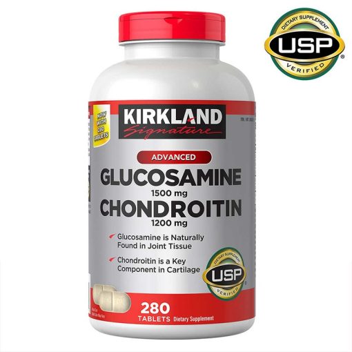 bo xuong khop kirkland signature glucosamine 1500mg chondroitin 1200mg advanced new