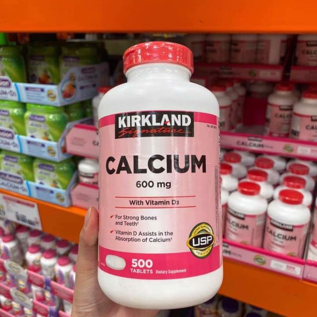 canxi kirkland calcium 600mg with d3 cua my