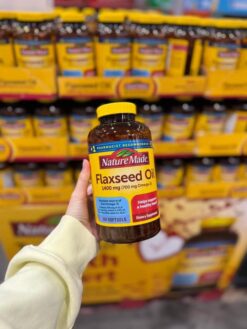 Dầu hạt lanh Nature Made Flaxseed Oil 1400mg 700 mg Omega-3-6-9