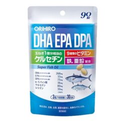 Viên uống DHA EPA DPA Orihiro Super Fish Oil Nhật Bản