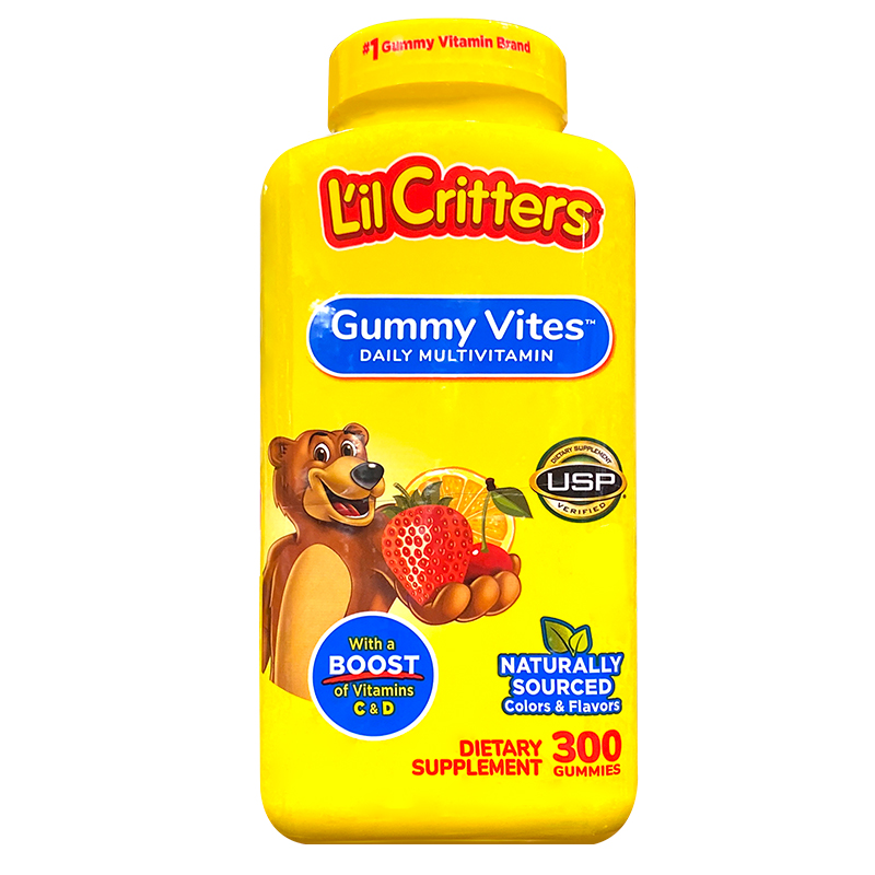 keo deo lil critters gummy vites daily multivitamin