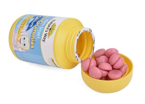 keo deo natures way kids smart vita gummies calcium vitamin d cho be