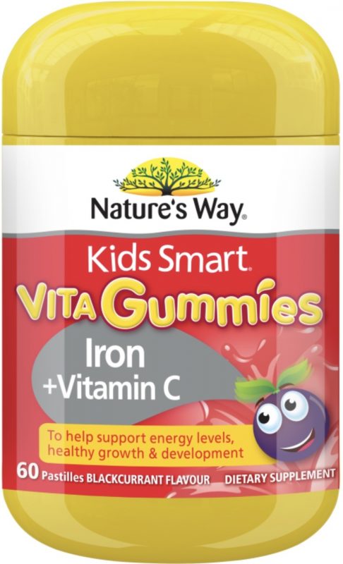 keo deo natures way kids smart vita gummies iron vitamin c