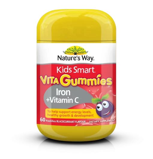 keo deo natures way kids smart vita gummies iron vitamin c uc
