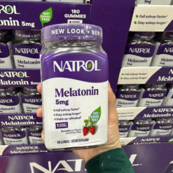 Kẹo dẻo giúp ngủ ngon Natrol Gummies Melatonin Sleep 5mg