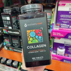 Viên uống Youtheory Men’s Collagen Advanced Formula 390 viên