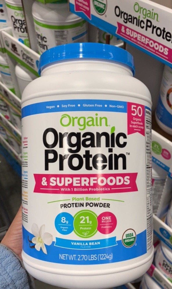bot protein huu co orgain organic protein 50 superfoods my
