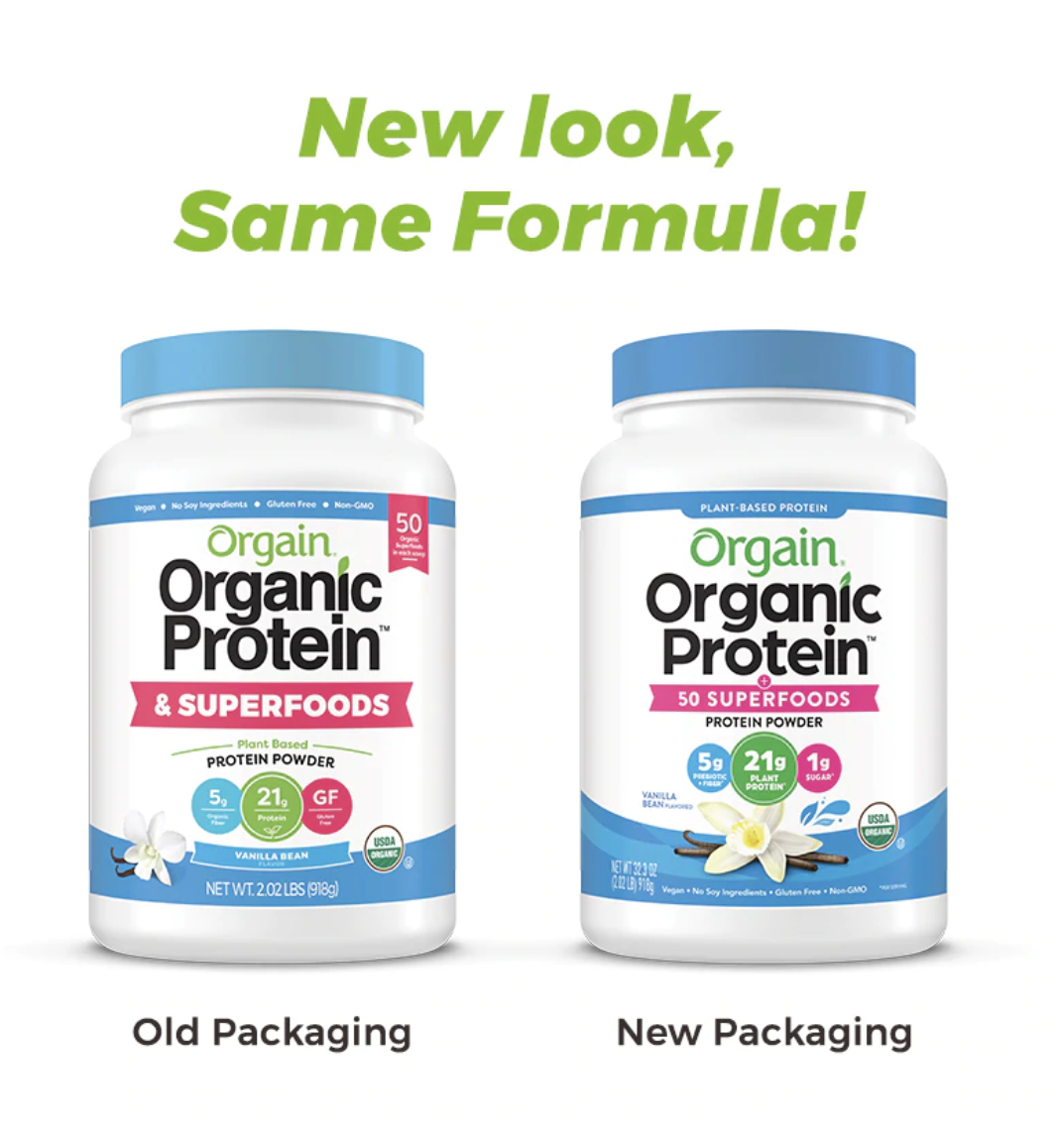 orgain organic protein 50 superfoods