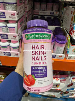 Kẹo dẻo Nature’s Bounty Advanced Hair Skin & Nails Gummies