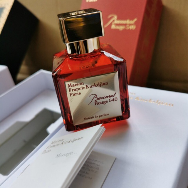 maison francis kurkdjian paris baccarat rouge 540 extrait de parfum