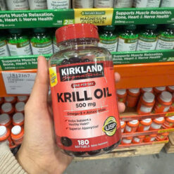Viên uống dầu nhuyễn thể Kirkland Signature Krill Oil 500mg (Mỹ)
