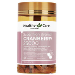 Viên uống hỗ trợ đường tiết niệu Healthy Care Cranberry 25000