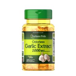 Viên uống tinh dầu tỏi Puritan's Pride Odorless Garlic Extract 1000mg