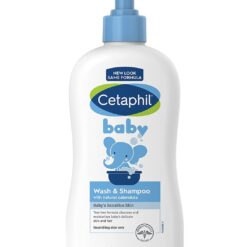 Sữa tắm gội hữu cơ toàn thân cho bé Cetaphil Baby Gentle Wash & Shampoo 399ml