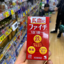 Viên uống bổ máu Kobayashi Faichi Nhật Bản – Hỗ trợ cải thiện thiếu máu