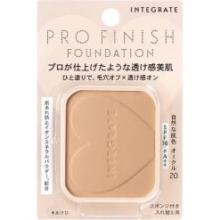 shiseido integrate pro finish foundation spf16 pa tone 20