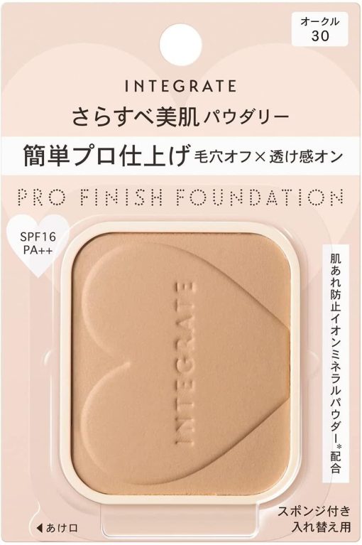 shiseido integrate pro finish foundation spf16 pa tone 30