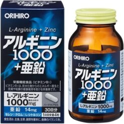 Viên uống tăng cường sinh lý Orihiro L-Arginine 1000mg & Zinc