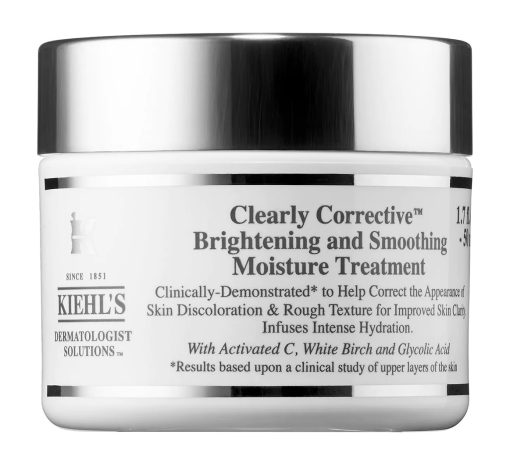 kem kiehls clearly corrective brightening smoothing moisture treatment 50ml