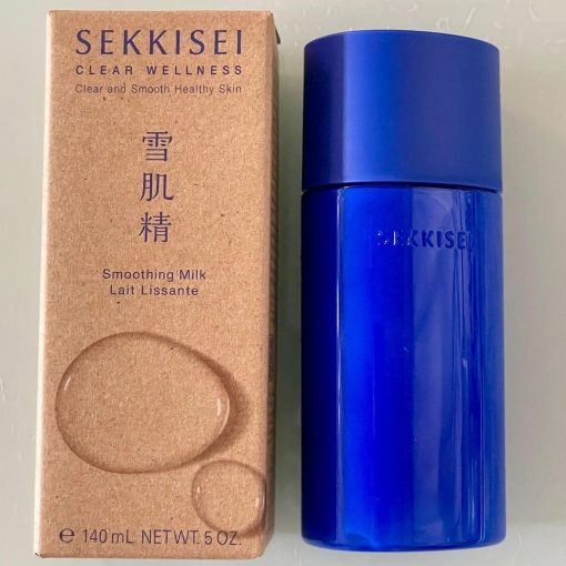 kose sekkisei clear wellness smoothing milk 140ml review