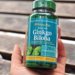 Viên uống bổ não Puritan's Pride Ginkgo Biloba 60mg