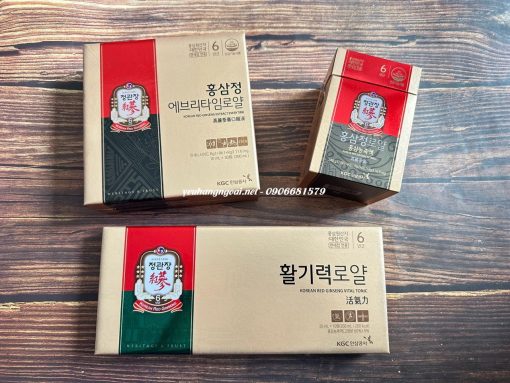 nuoc uong hong sam kgc korean red ginseng extract everytime han quoc REVIEW