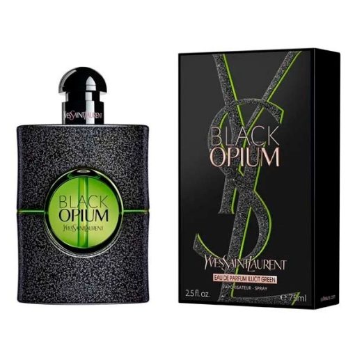 yves saint laurent black opium illicit green edp 75ml