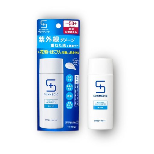 kem chong nang shiseido sunmedic medicated sun protect ex moist spf50 pa 50ml