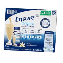 Sữa nước Ensure Original Nutrition Shake Strength & Energy 237ml x 30 chai
