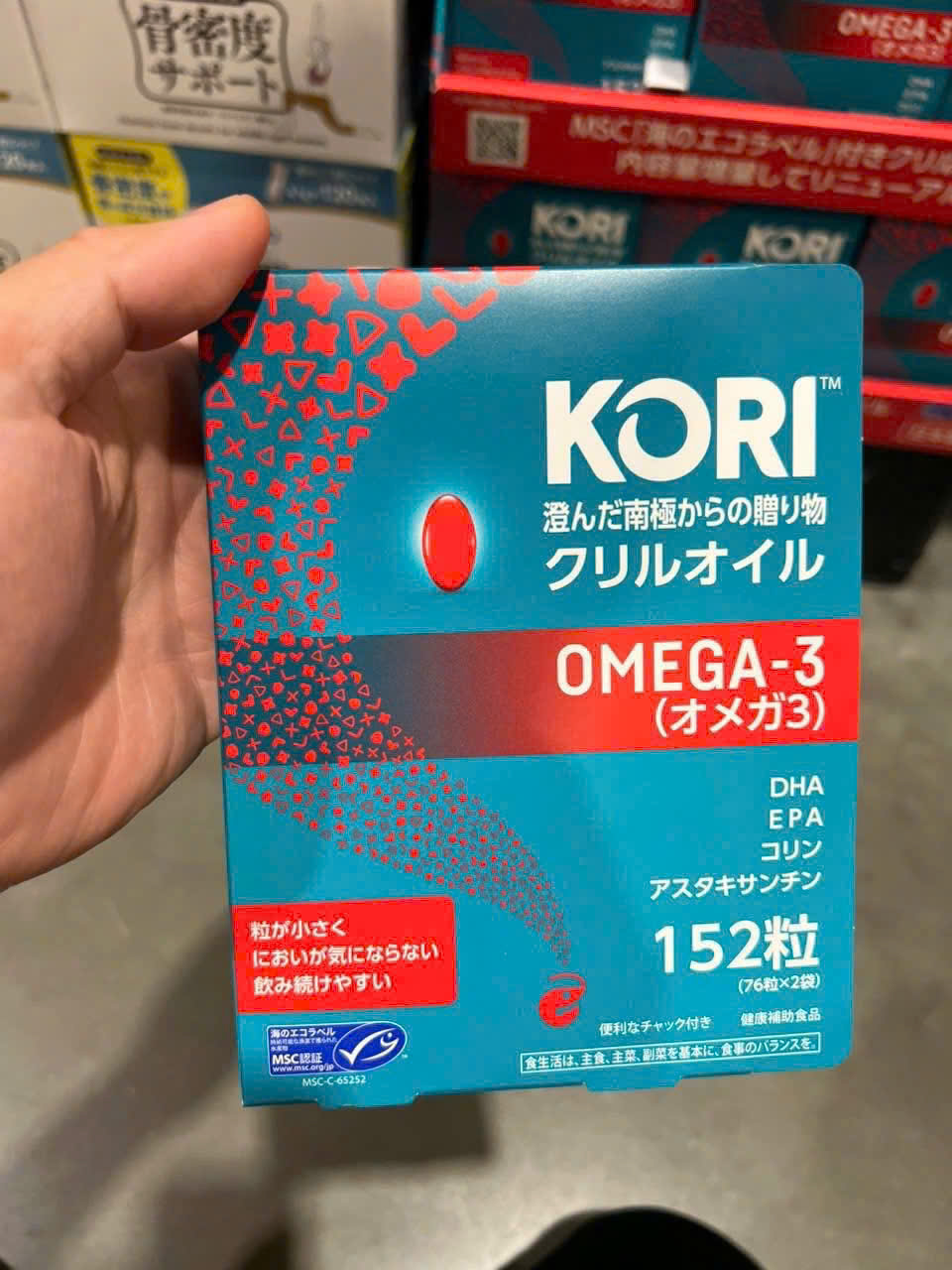 Dầu nhuyễn thể Kori Pure Antarctic Krill Oil Omega-3 800mg - Ảnh 2