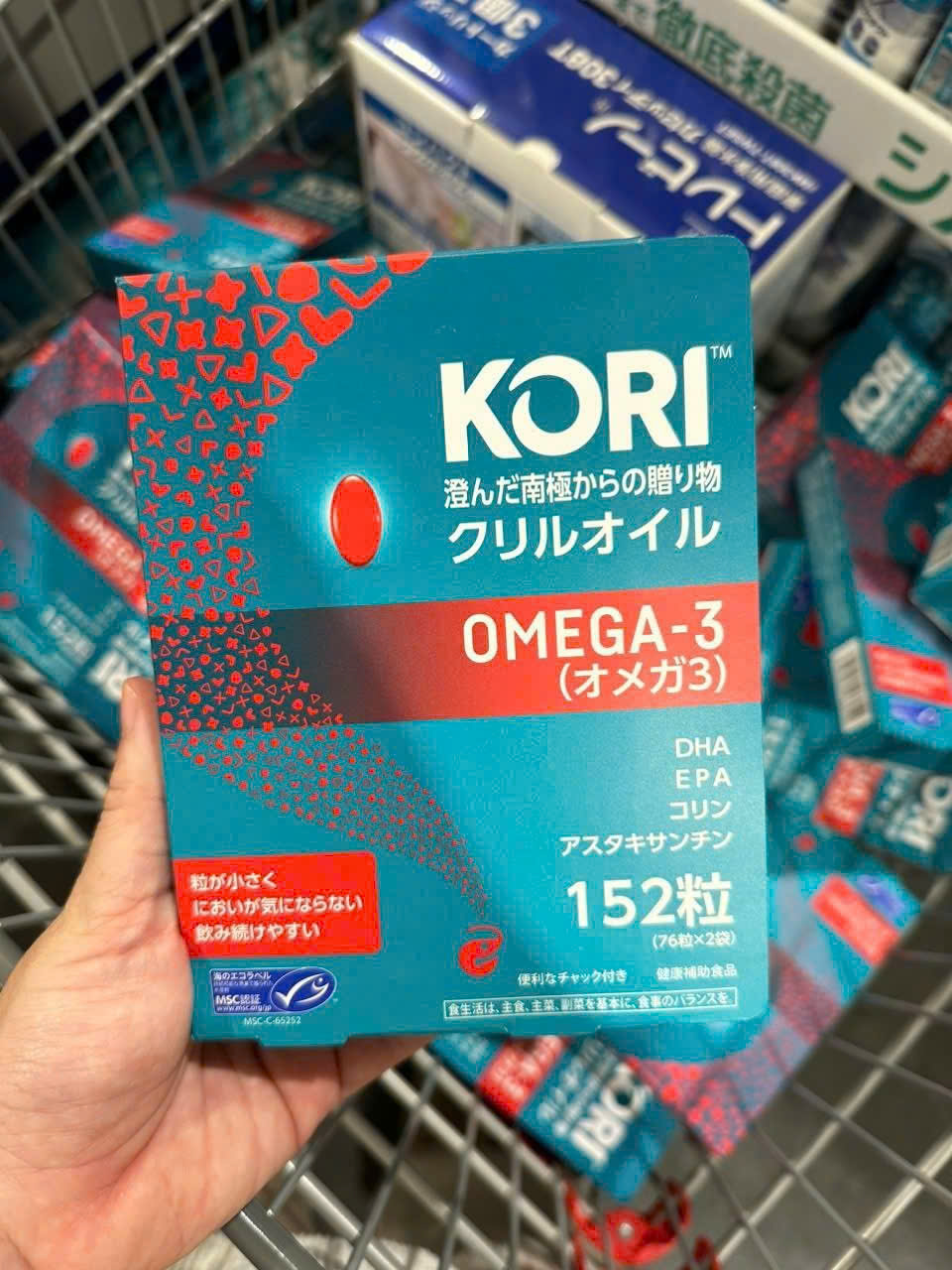 Dầu nhuyễn thể Kori Pure Antarctic Krill Oil Omega-3 800mg - Ảnh 4