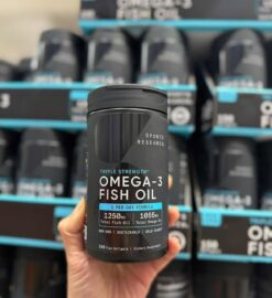 Viên uống dầu cá cô đặc Sports Research Triple Strength Omega-3 Fish Oil 1250mg
