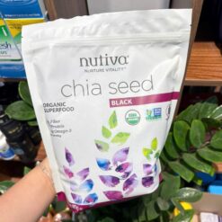 Hạt chia đen hữu cơ Nutiva Organic Black Chia Seed 907g