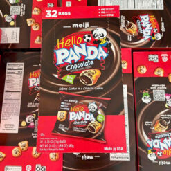 Bánh Gấu Meiji Hello Panda Chocolate (Hộp 32 Gói)