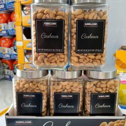 Hạt Điều Kirkland Signature Cashews Mỹ 1.07kg (38oz)